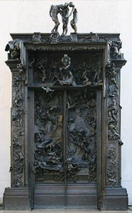 Rodin: la celebre porta dell'inferno